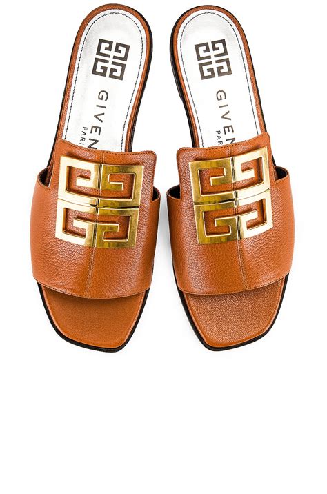 givenchy sandals women|givenchy 4g flat mule sandals.